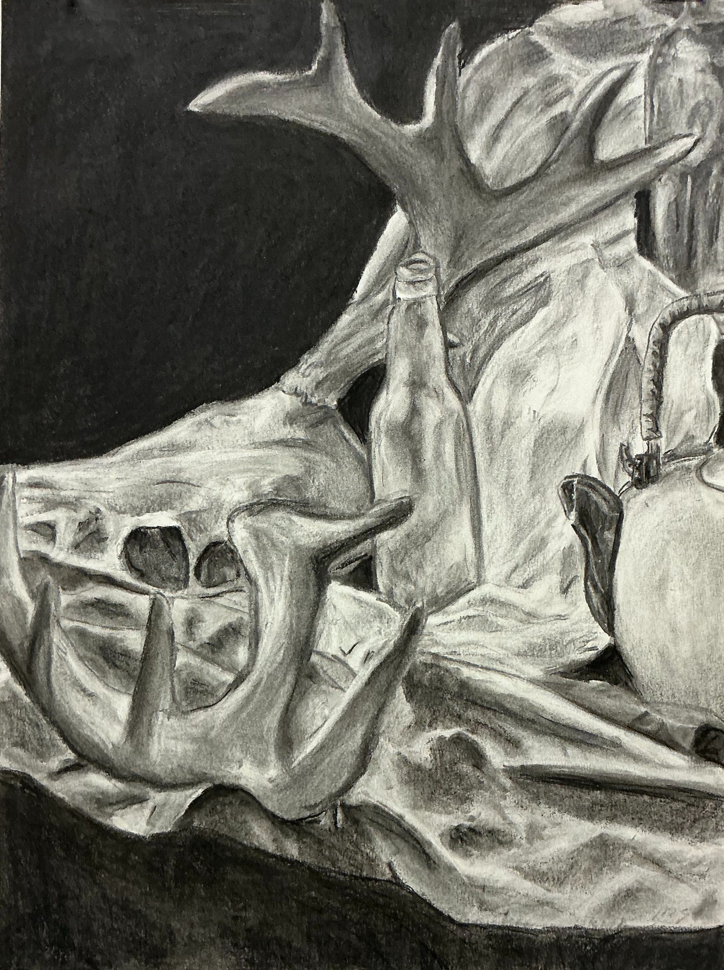 Charcoal and Pencil Drawings