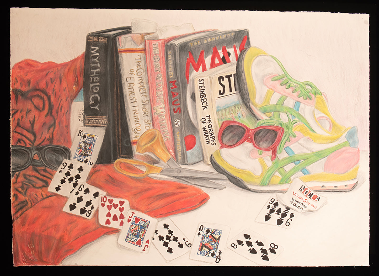 Charcoal and Pencil Drawings